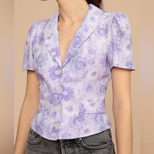 Rouje size 36 button up shirt.